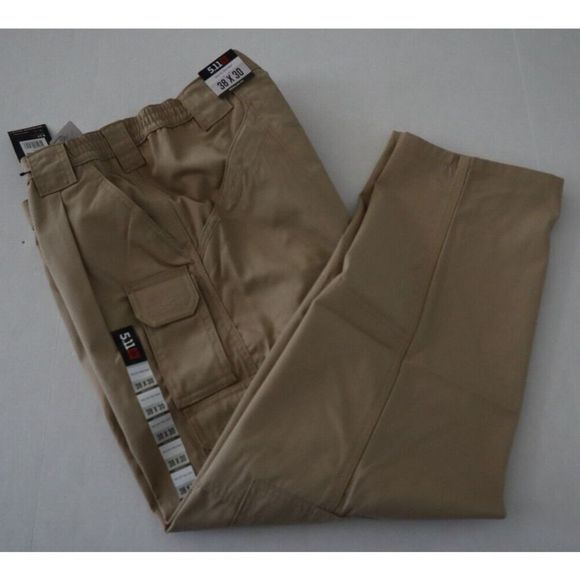 5.11+ Pro Tactical Pants 74273 Men's Sz 38x30 Khaki Relaxed Fit - Picture 5 of 6